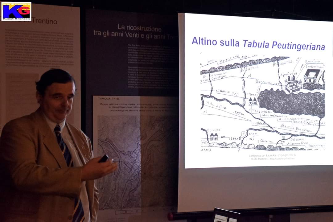 Conferenza "Sulle tracce della Via Claudia Augusta" - Tabula Peutingeriana